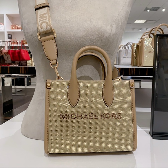 Michael Kors XS Mirella Crystal Crossbody - Picture 2 of 8